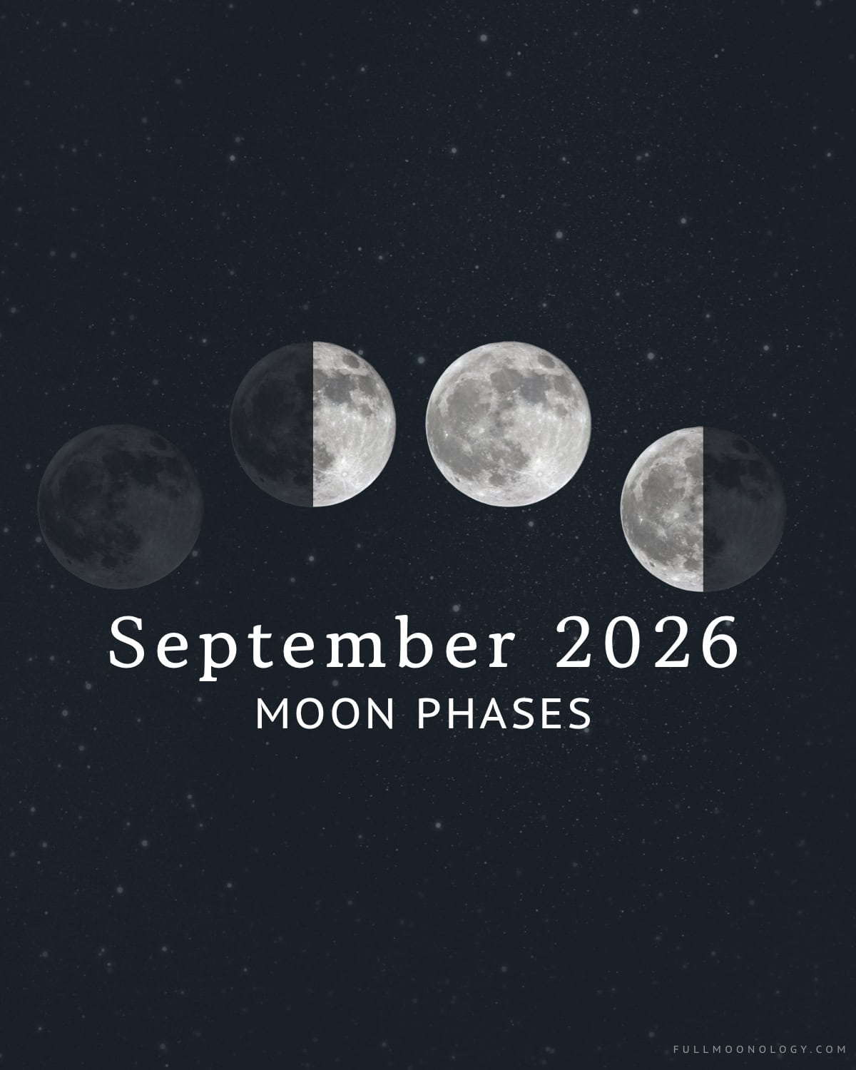 Moon Phases in September 2026 Moon Phases in September 2026